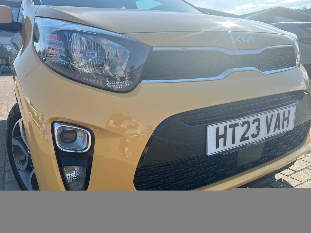 Kia Picanto 1.0 3 4 Seats Yellow #2