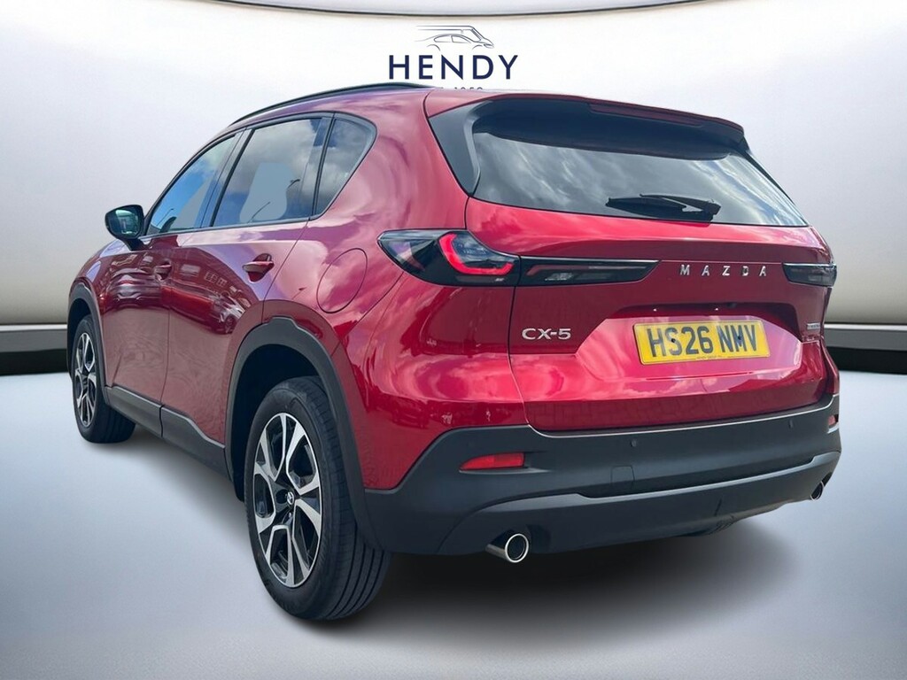 Mazda CX-5 2.5 E-skyactiv G Mhev Exclusive-line Red #6