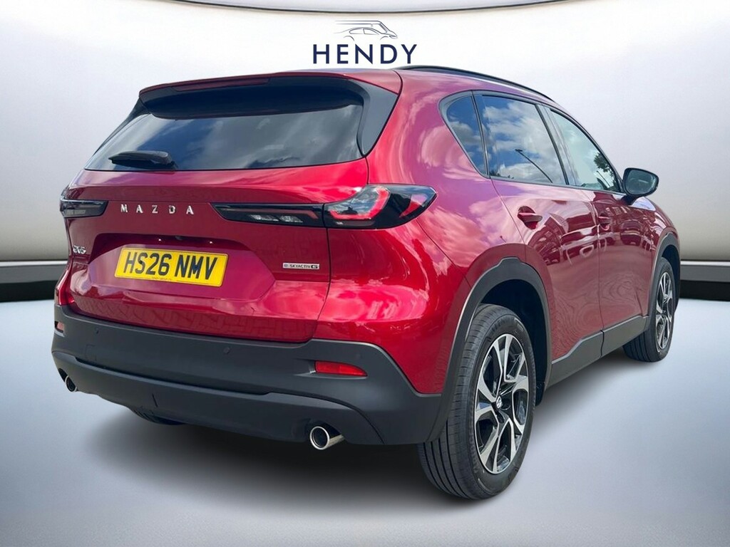 Mazda CX-5 2.5 E-skyactiv G Mhev Exclusive-line Red #4
