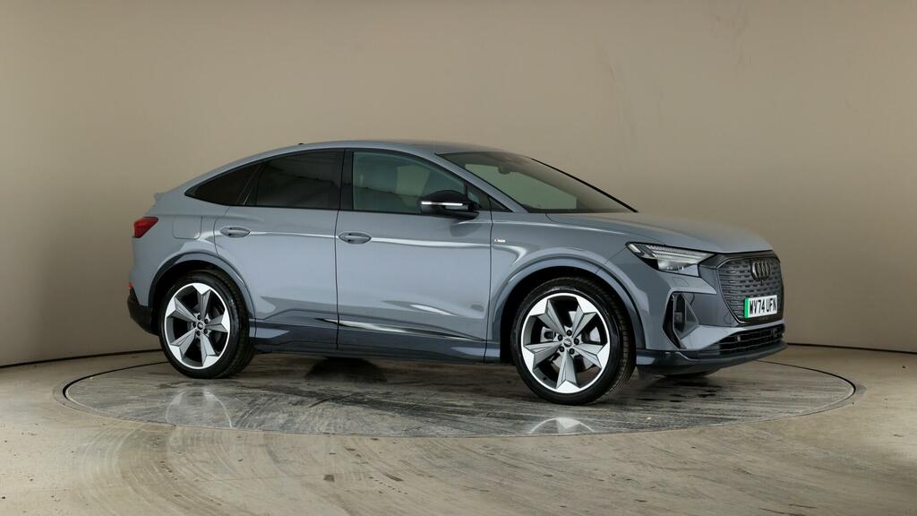 Audi Q4 E Tron Audi Q4 E-tron Estate 210Kw 45 82Kwh Sport Aut Grey #26