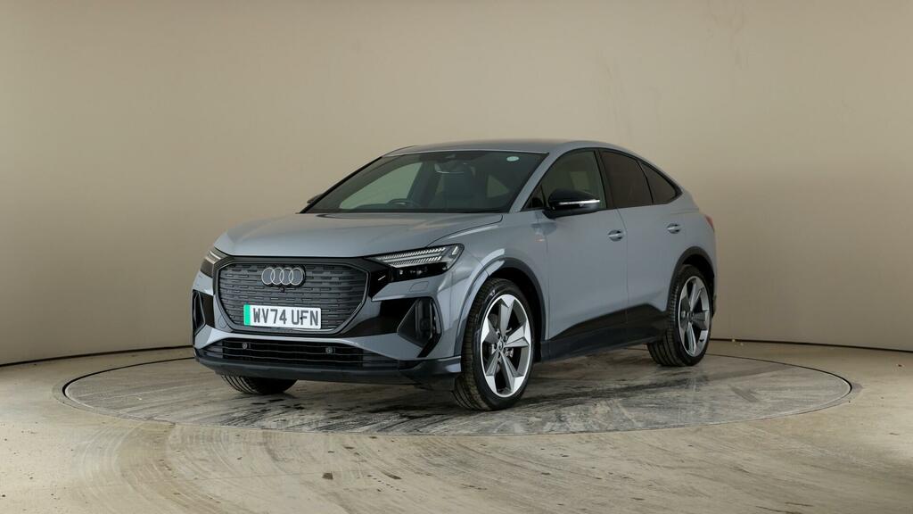Audi Q4 E Tron Audi Q4 E-tron Estate 210Kw 45 82Kwh Sport Aut Grey #36