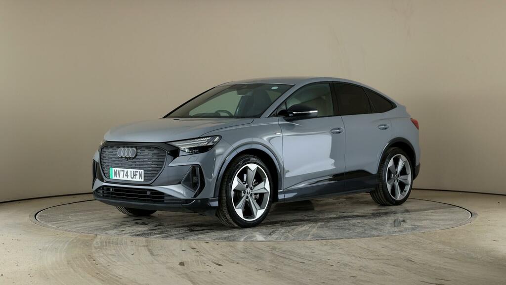 Audi Q4 E Tron Audi Q4 E-tron Estate 210Kw 45 82Kwh Sport Aut Grey #38