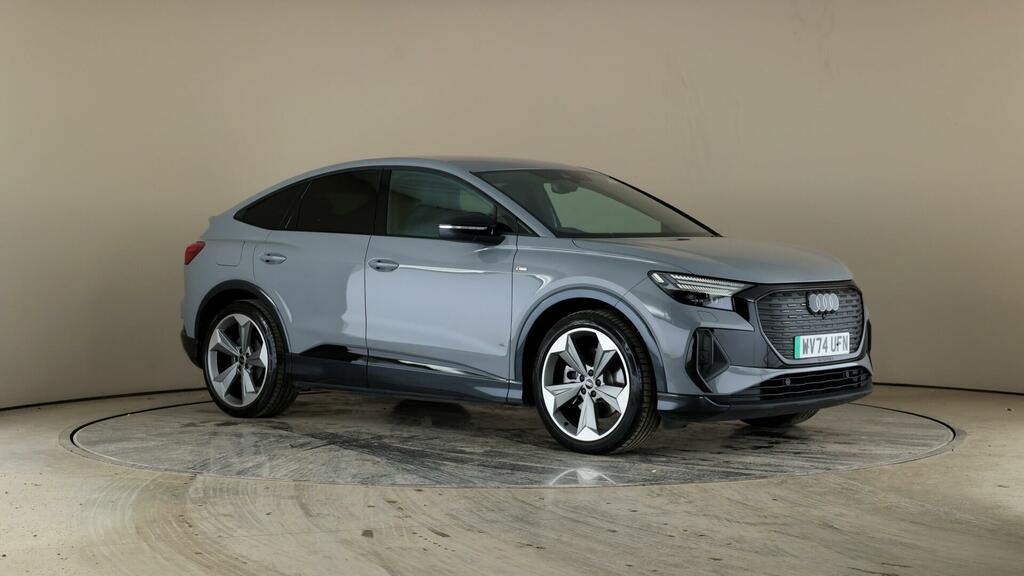 Audi Q4 E Tron Audi Q4 E-tron Estate 210Kw 45 82Kwh Sport Aut Grey #28