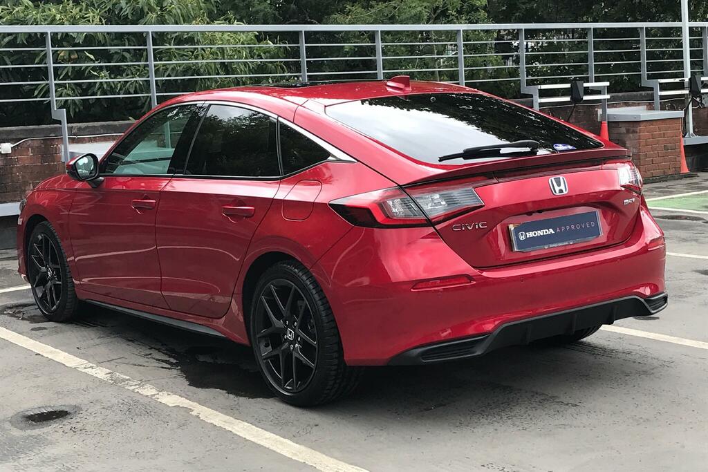 Honda Civic Civic 2.0 H I-mmd Advance Ecvt Euro 6 Ss 25 Red #4