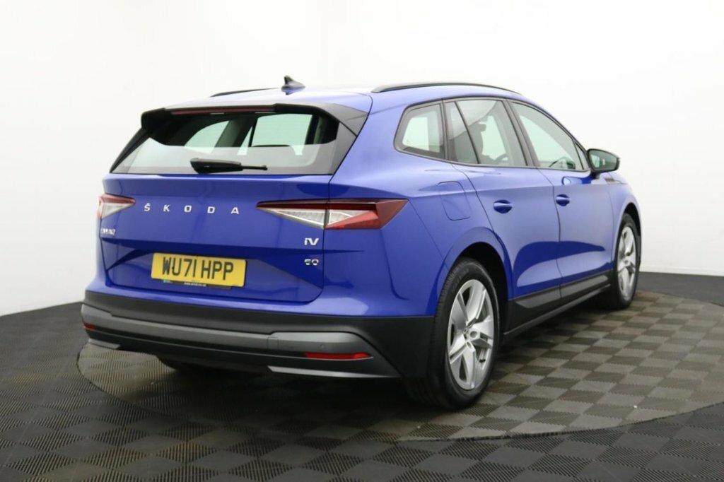 Skoda ENYAQ Suv Blue #4
