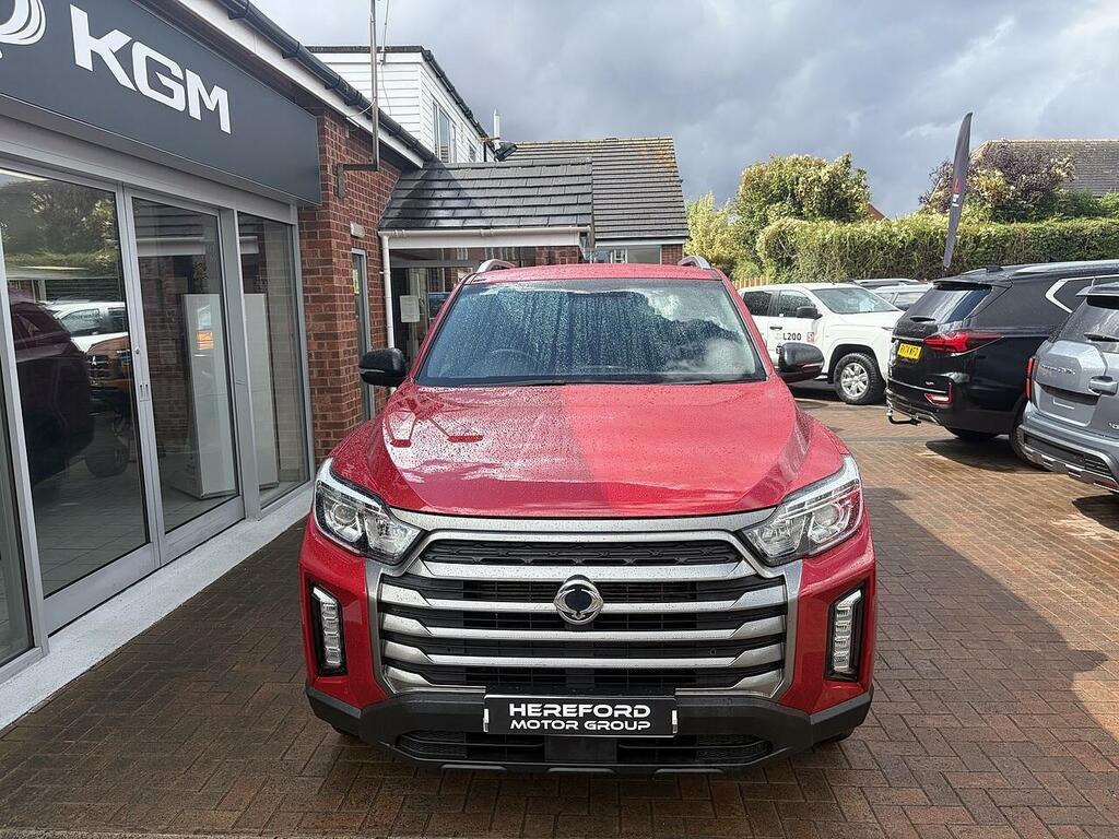 SsangYong Musso 2.2D Saracen Pickup Double Cab 4Wd Red #6