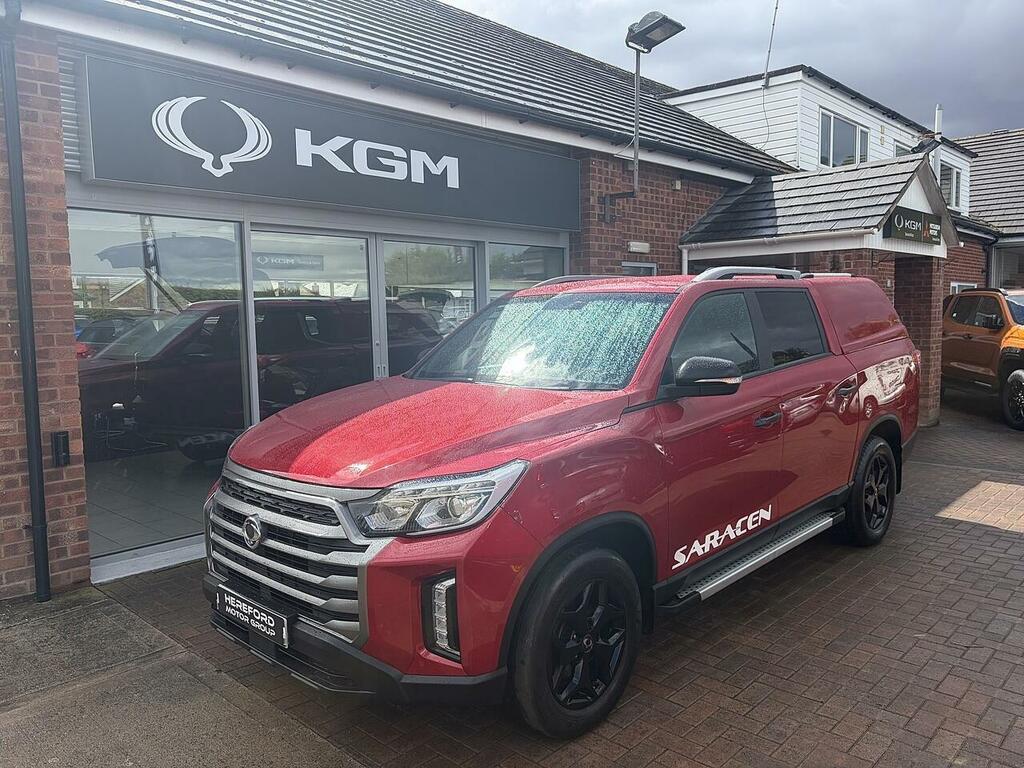SsangYong Musso 2.2D Saracen Pickup Double Cab 4Wd Red
