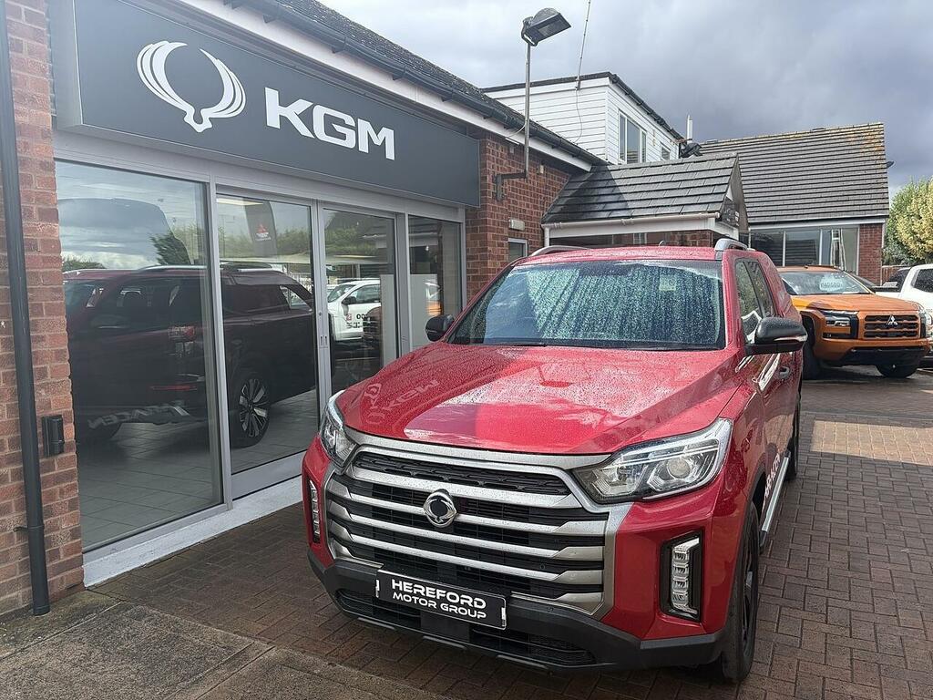 SsangYong Musso 2.2D Saracen Pickup Double Cab 4Wd Red #5