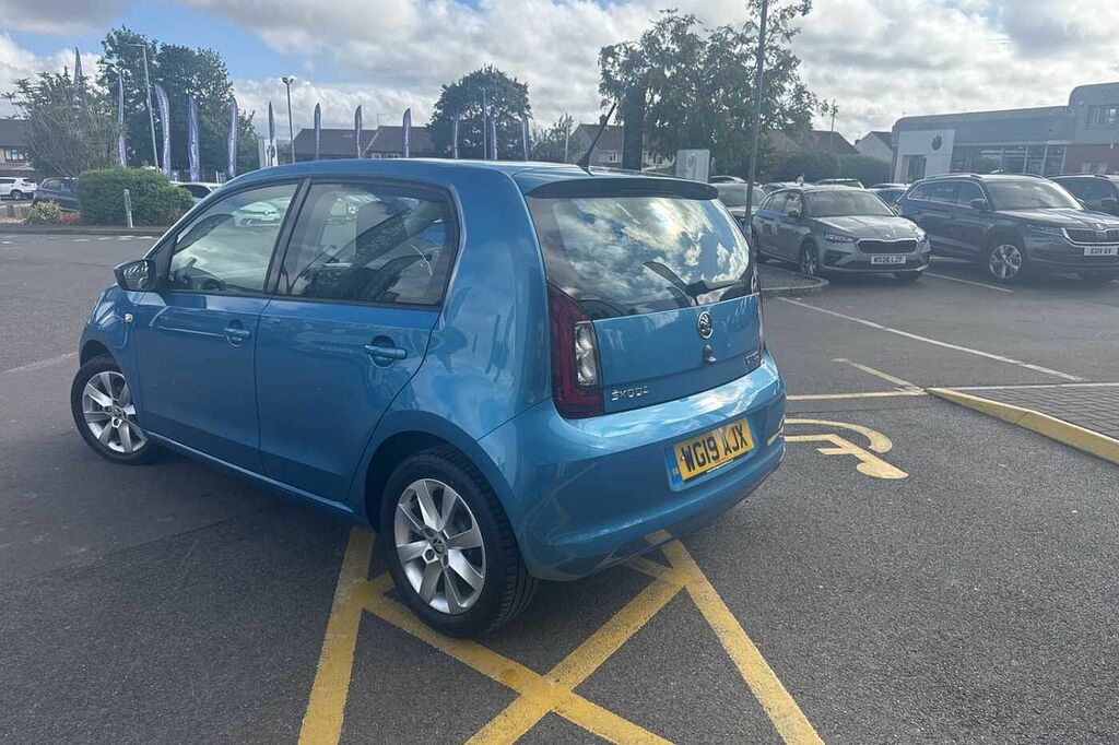 Skoda Citigo 1.0 Mpi 75 Greentech Se L WG19AJX Blue #3
