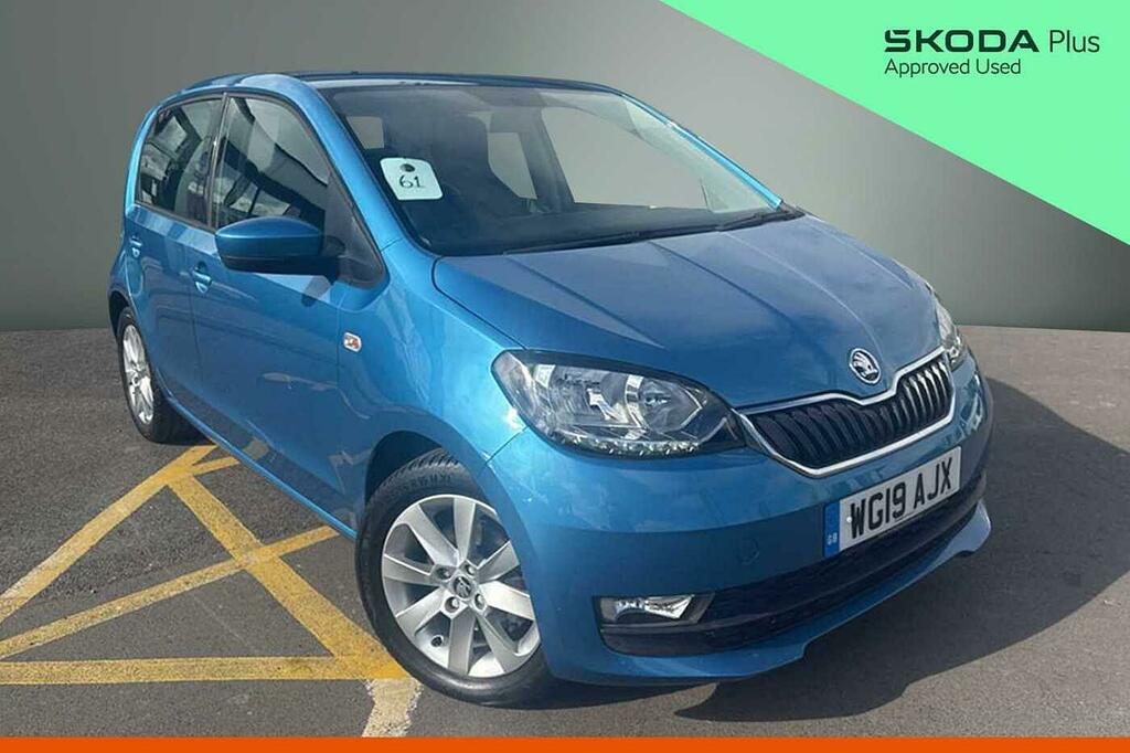 Skoda Citigo 1.0 Mpi 75 Greentech Se L WG19AJX Blue