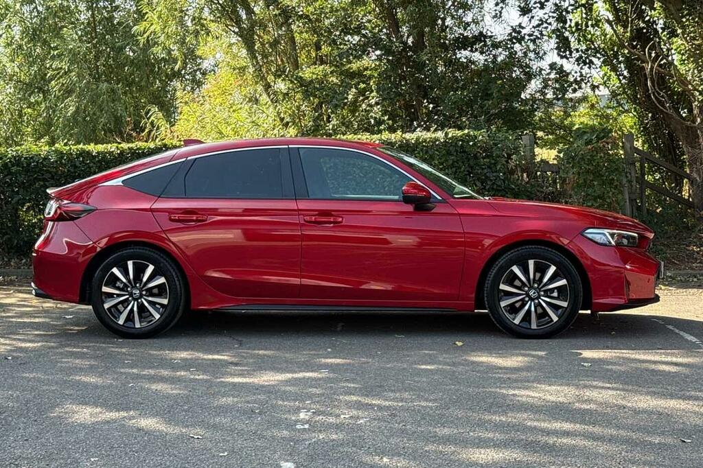 Honda Civic 2.0 Ehev Elegance Cvt Red #5