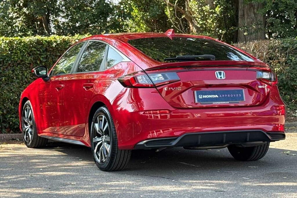 Honda Civic 2.0 Ehev Elegance Cvt Red #3
