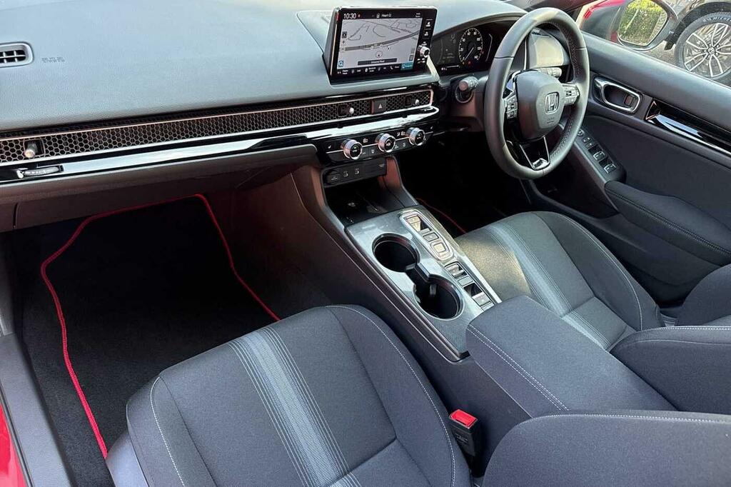 Honda Civic 2.0 Ehev Elegance Cvt Red #2