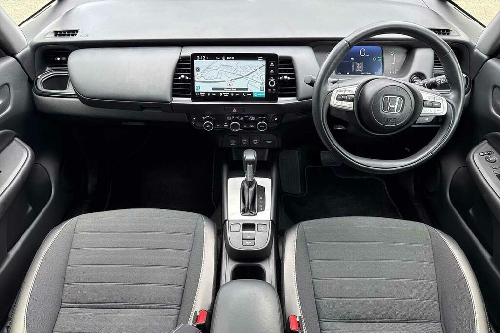 Honda Jazz 1.5 I-mmd Hybrid Crosstar Advance Ecvt LR74FRN Black #4