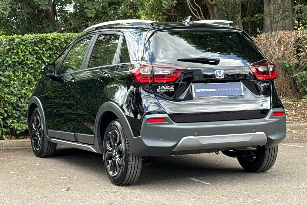 Honda Jazz 1.5 I-mmd Hybrid Crosstar Advance Ecvt LR74FRN Black #3