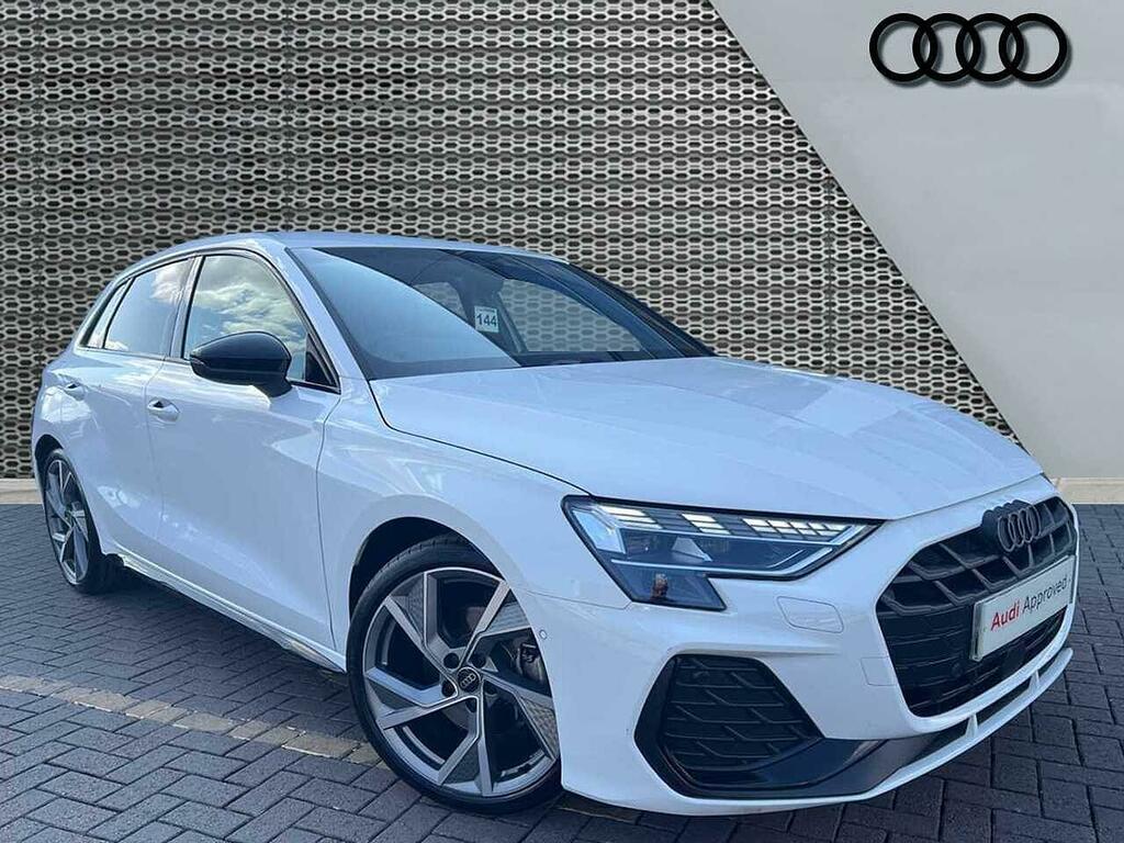 Audi A3 Black Edition 35 Tfsi 150 Ps 6-Speed White