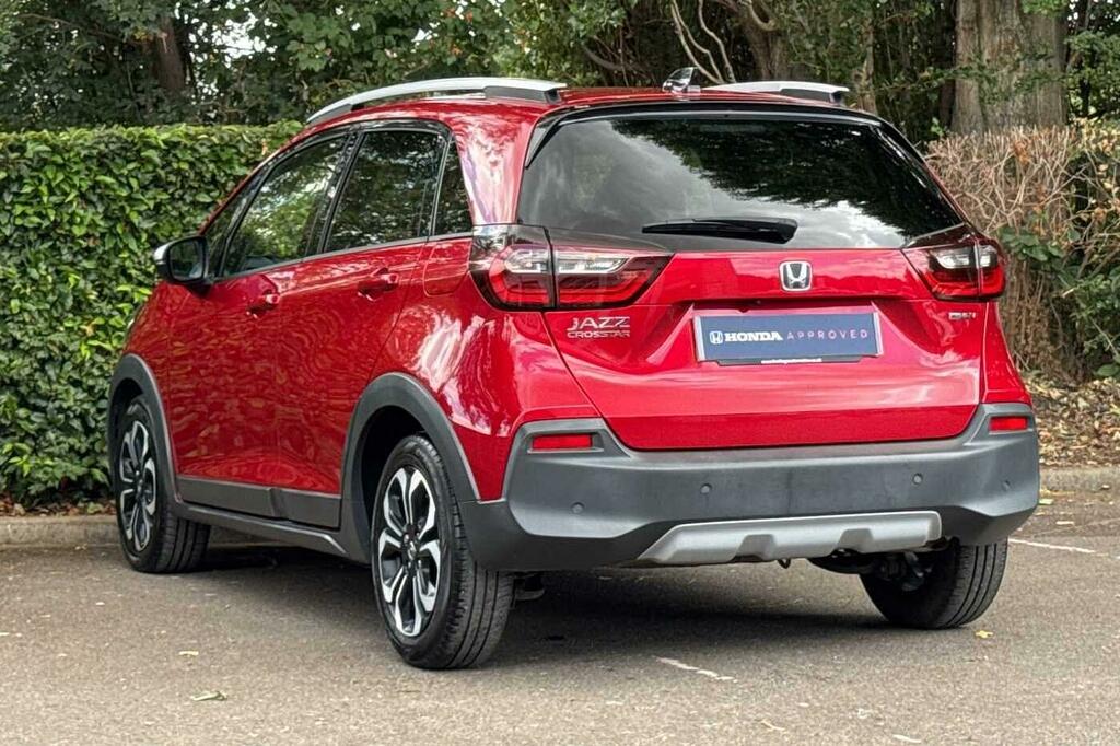 Honda Jazz 1.5 I-mmd Hybrid Crosstar Ex Ecvt AY71OJP Red #3