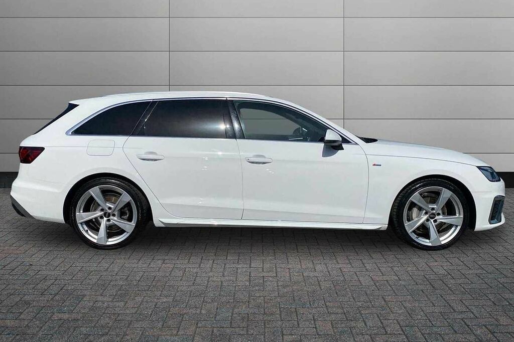 Audi A4 Avant S Line 40 Tfsi 204 Ps S Tronic White #4