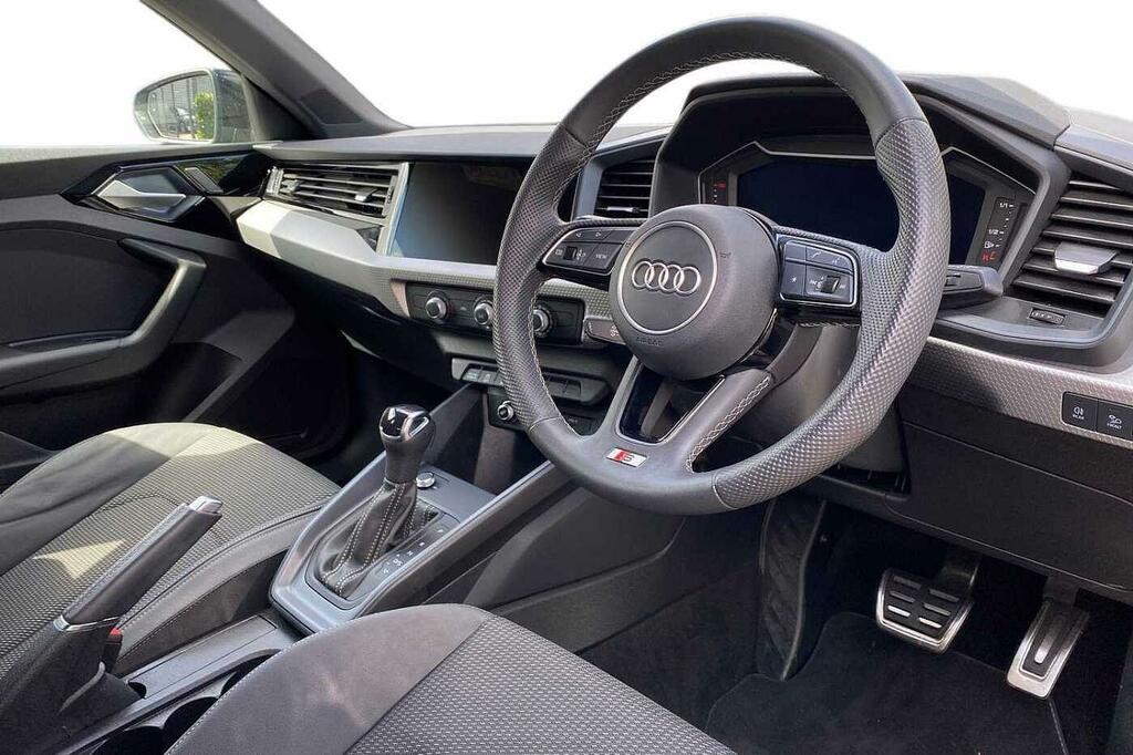 Audi A1 1.0 Tfsi 30 S Line Sportback S Tronic Euro 6 5-Doo White #6