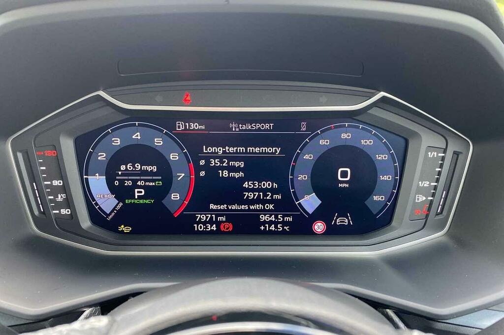Audi A1 1.0 Tfsi 30 S Line Sportback S Tronic Euro 6 5-Doo White #7