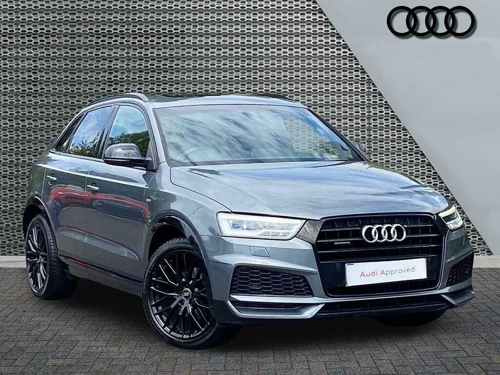 Audi Q3 Black Edition 2.0 Tdi Quattro 150 Ps S Tronic Grey