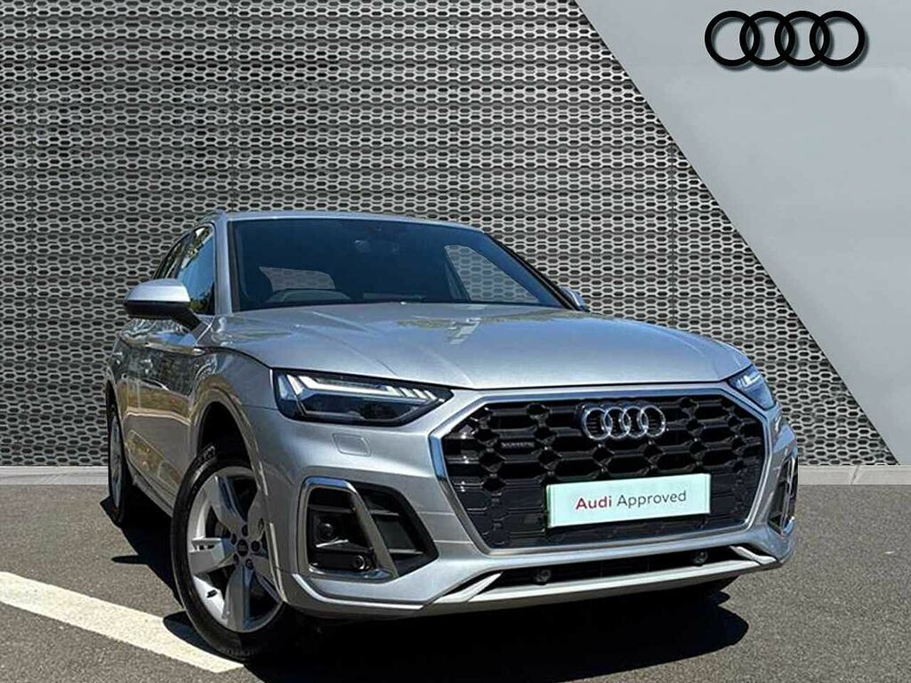 Audi Q5 S Line 50 Tfsi E Quattro 299 Ps S Tronic Silver