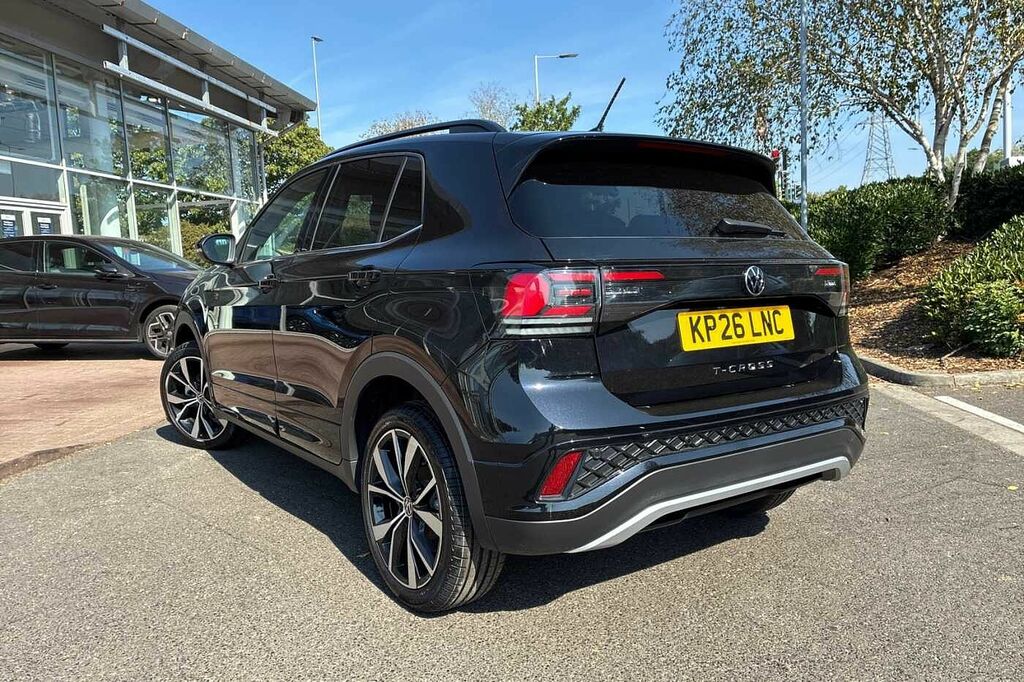 Volkswagen T-Cross 1.0 Tsi 115 R-line KP26LNC Black #3