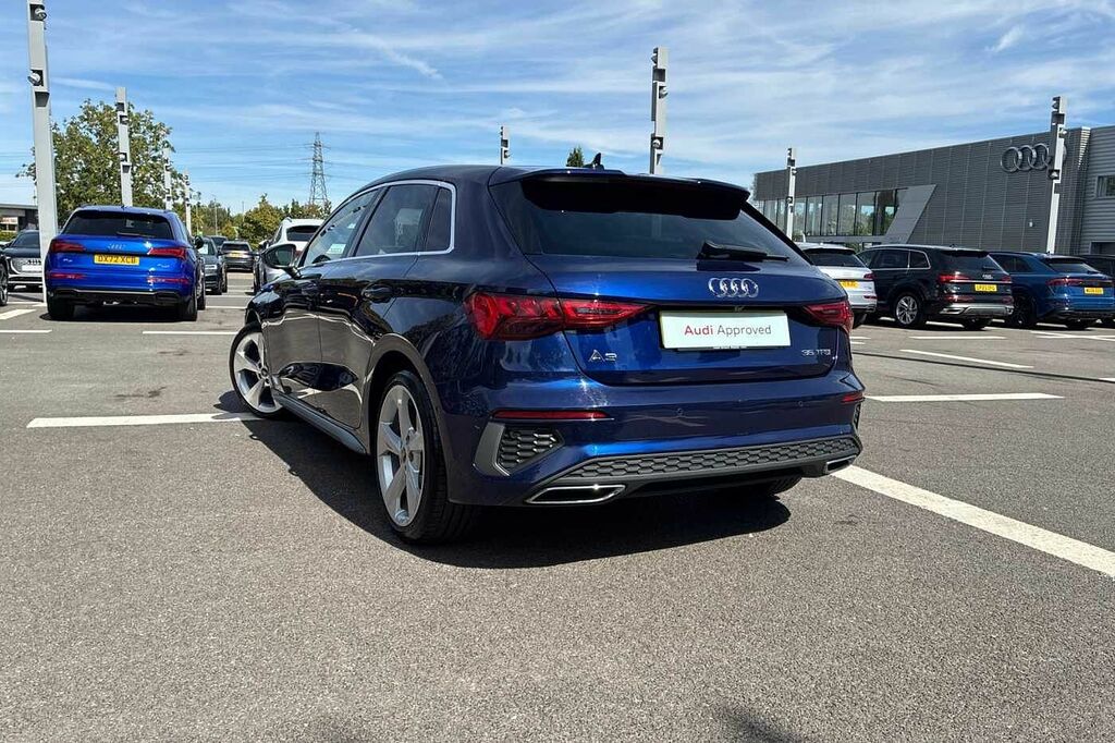 Audi A3 S Line 35 Tfsi 150 Ps 6-Speed Blue #3