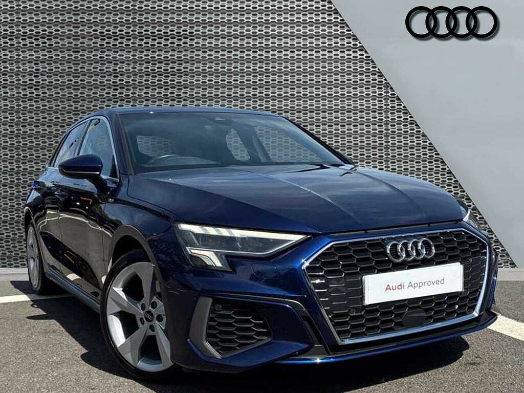 Audi A3 S Line 35 Tfsi 150 Ps 6-Speed Blue