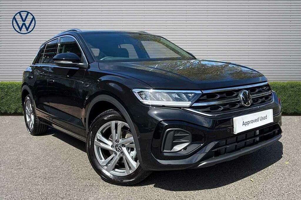 Volkswagen T-Roc 1.5 Tsi R-line Suv Dsg Euro 6 Ss 15 Black