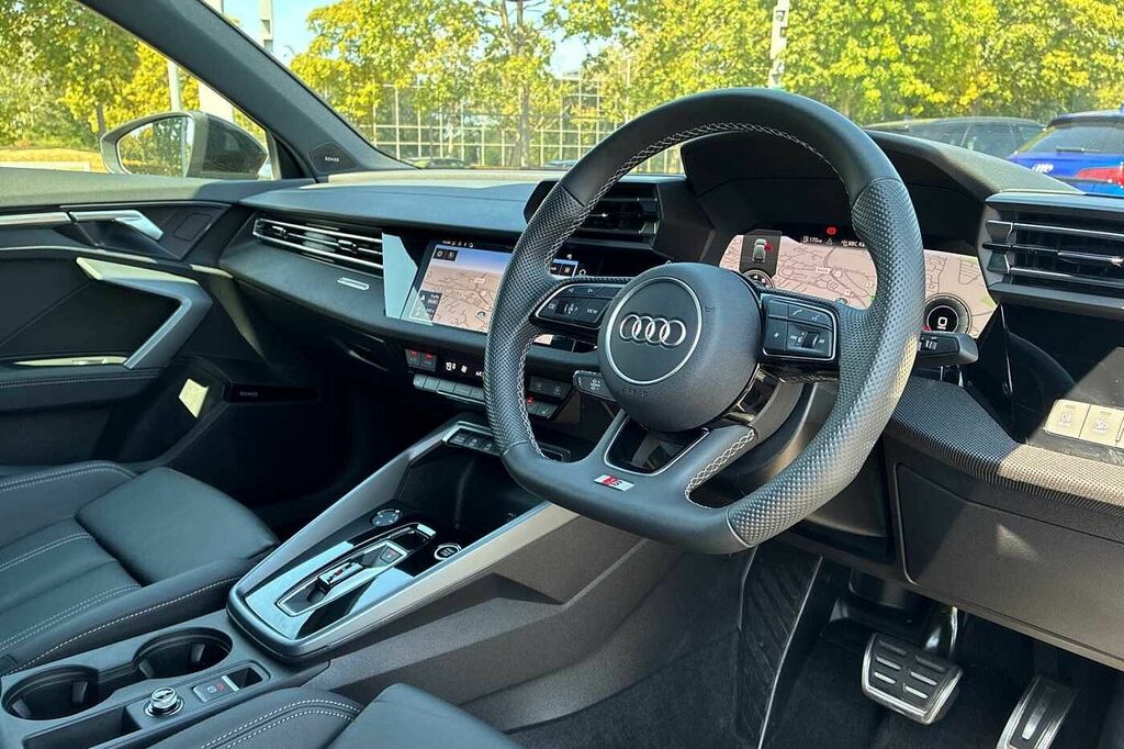 Audi A3 1.5 Tfsi Black Edition Sportback S Tron Blue #6