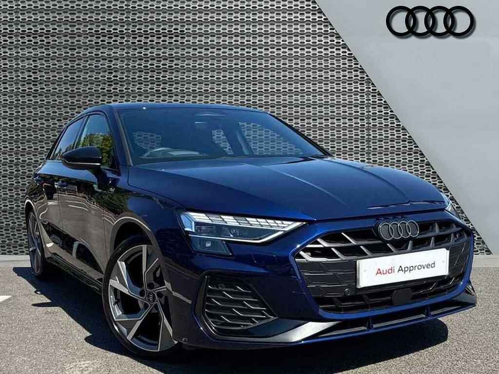 Audi A3 1.5 Tfsi Black Edition Sportback S Tron Blue