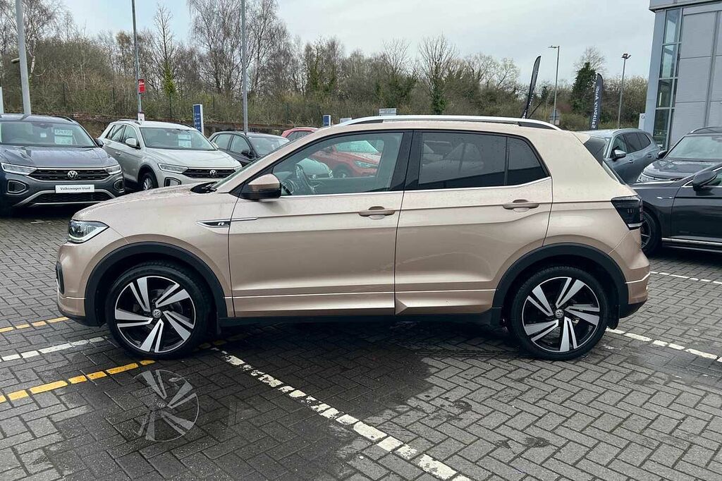 Volkswagen T-Cross 1.0 Tsi R-line Suv Dsg Euro 6 Ss 11 Beige #4