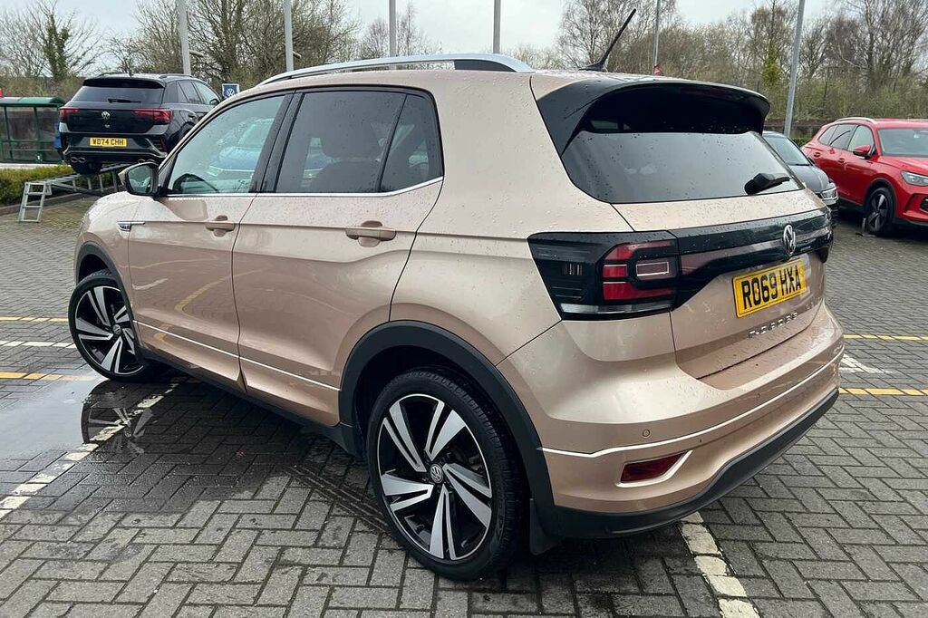 Volkswagen T-Cross 1.0 Tsi R-line Suv Dsg Euro 6 Ss 11 Beige #3