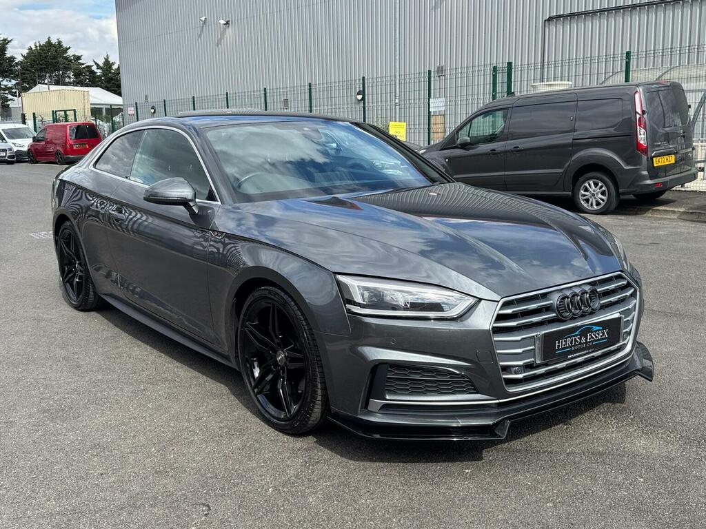 Audi A5 2.0 Tdi 40 S Line S Tronic Euro 6 Ss Grey #5