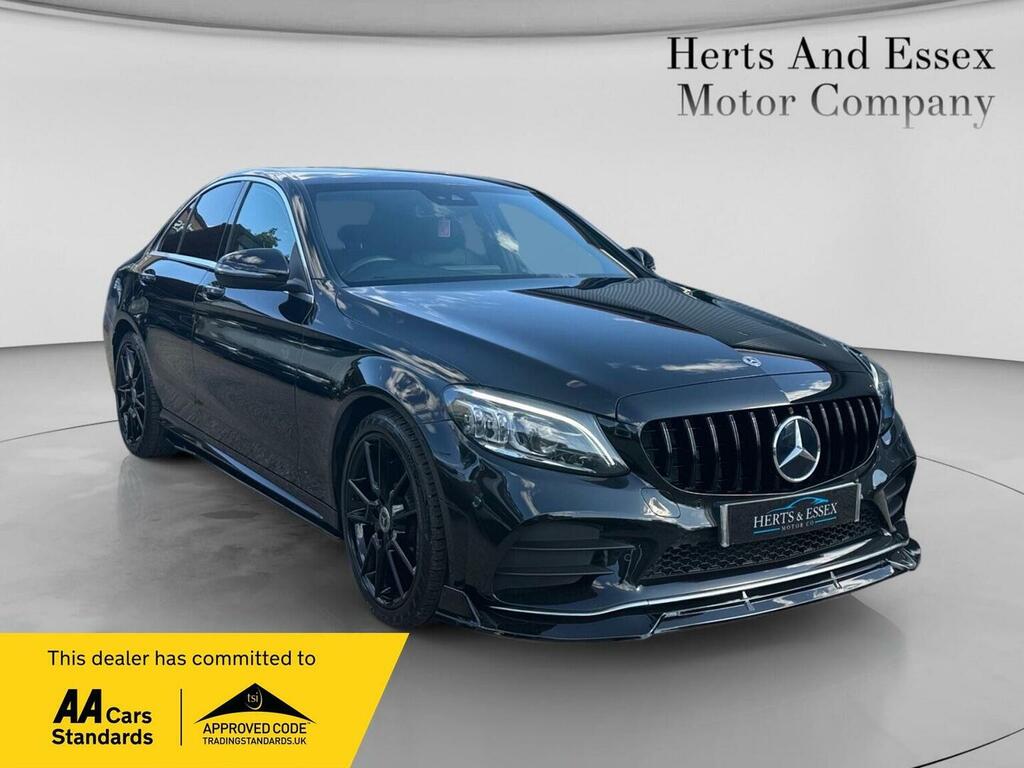 Mercedes-Benz C Class 1.6 C200d Amg Line Edition Premium G-tronic Eur Black