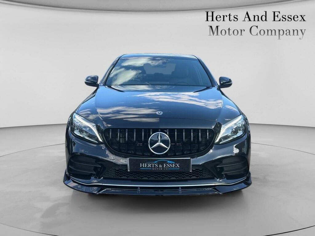 Mercedes-Benz C Class 1.6 C200d Amg Line Edition Premium G-tronic Eur Black #2