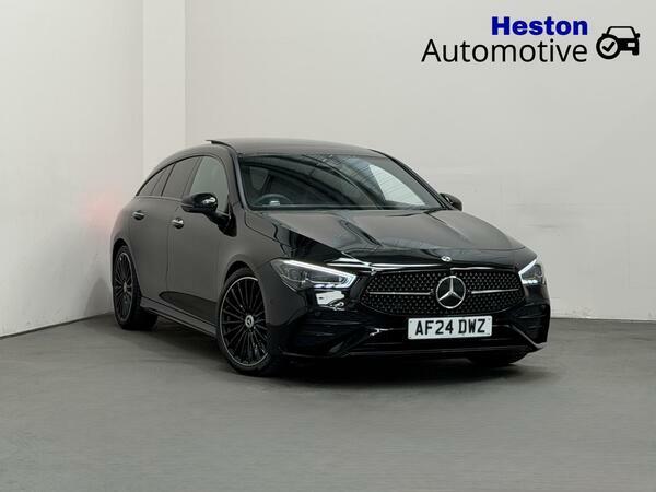 Mercedes-Benz CLA Class 1.3 Cla180h Mhev Amg Line Premium Plus Shooting Black