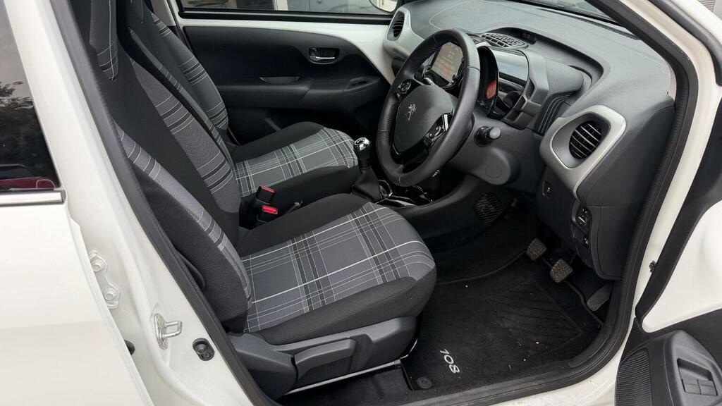 Peugeot 108 1.2 Puretech Allure Euro 6 White #4
