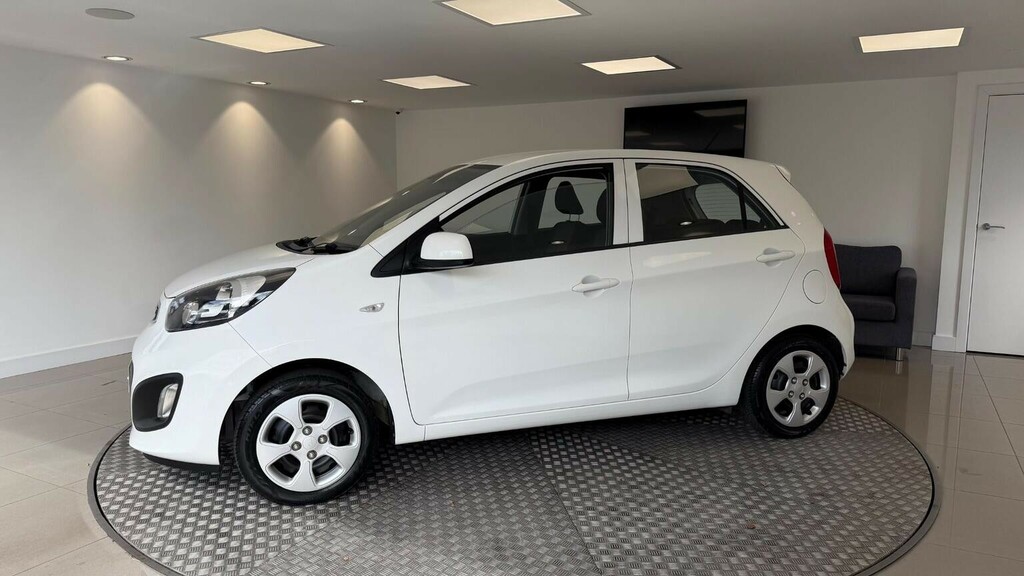 Kia Picanto 1.0 1 Euro 5 White #4