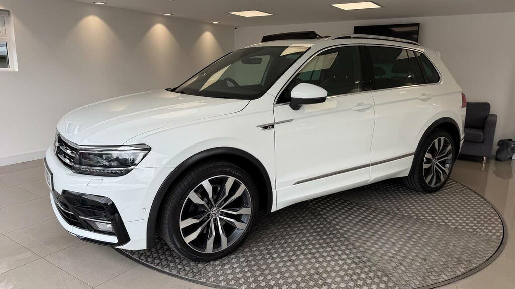 Volkswagen Tiguan 2.0 Tsi R-line Dsg 4Motion Euro 6 Ss White