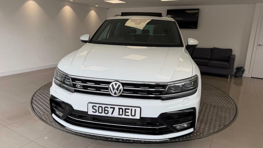 Volkswagen Tiguan 2.0 Tsi R-line Dsg 4Motion Euro 6 Ss White #5