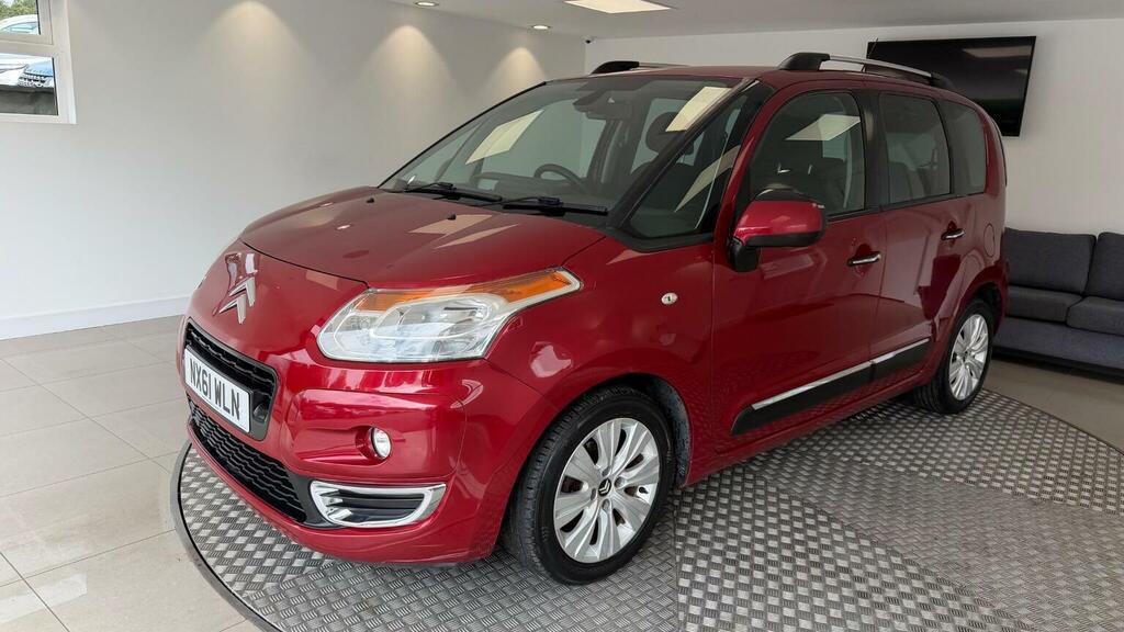 Citroen C3 Picasso 1.6 Hdi Exclusive Euro 5 Red #2