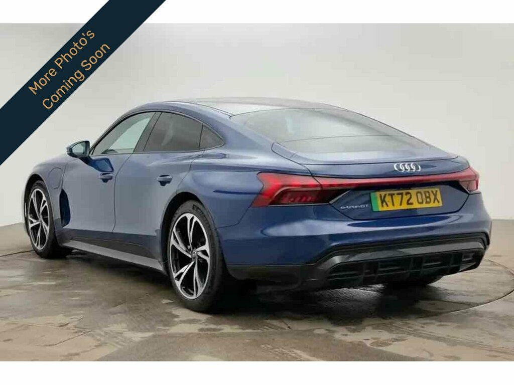 Audi E Tron GT Saloon Blue #2
