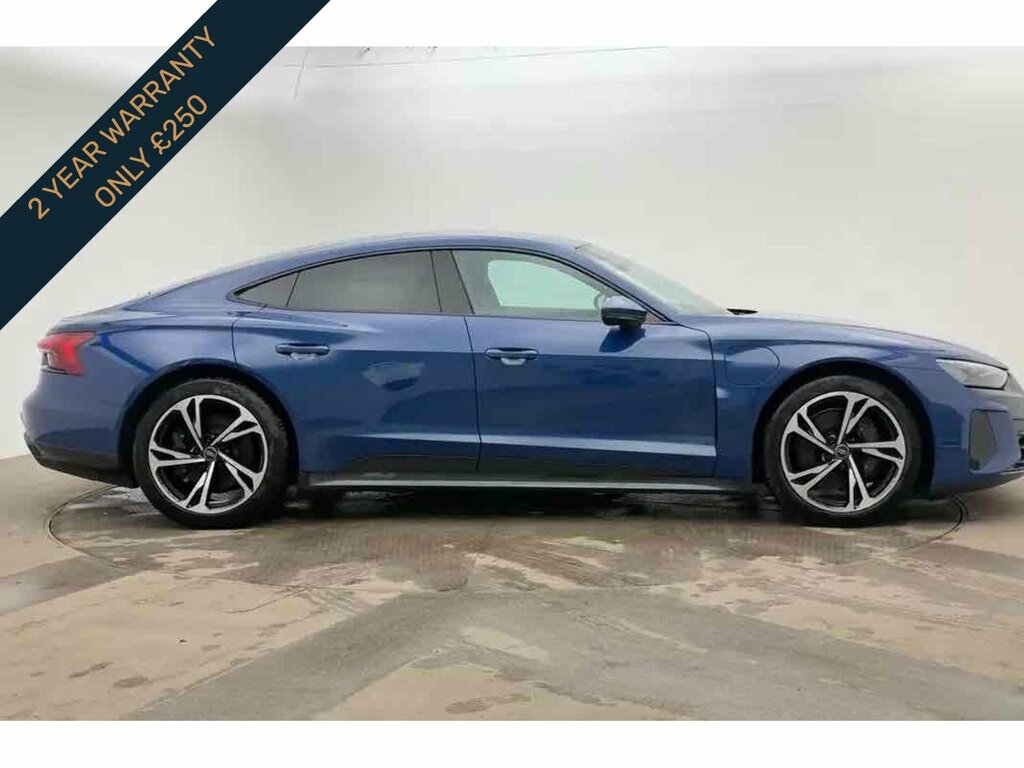 Audi E Tron GT Saloon Blue #3