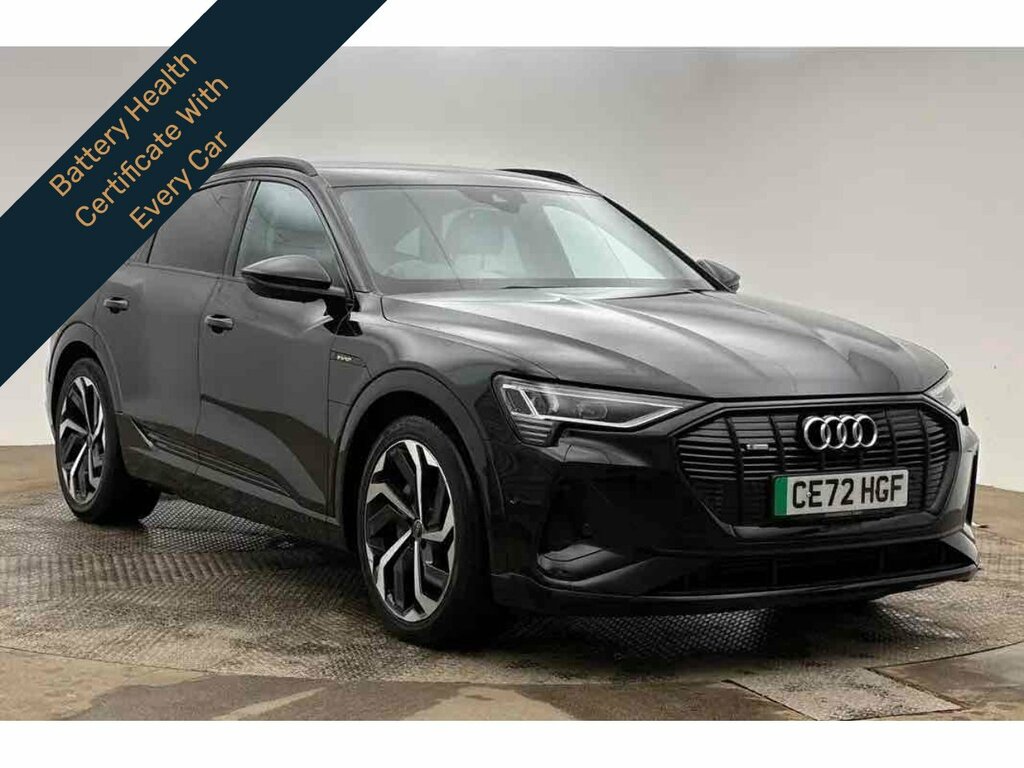 Audi E-tron Black Edition Black