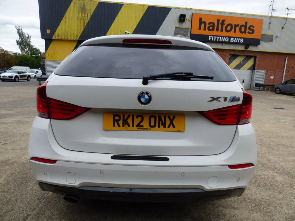 BMW X1 Xdrive 18D M Sport White #5