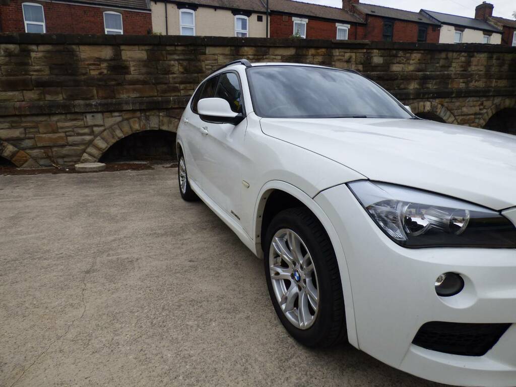 BMW X1 Xdrive 18D M Sport White #2