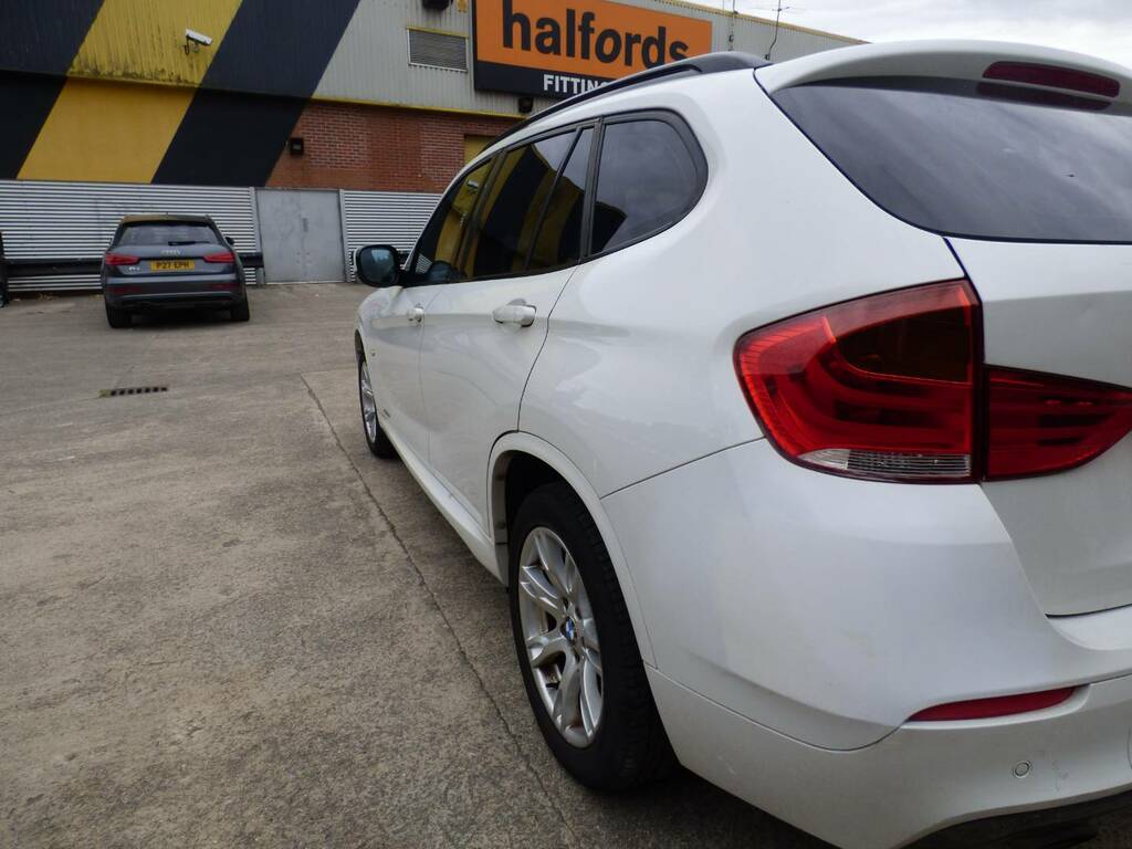BMW X1 Xdrive 18D M Sport White #4