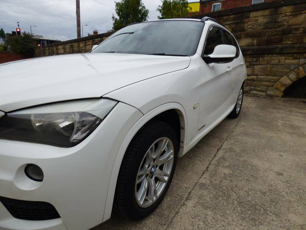 BMW X1 Xdrive 18D M Sport White #3